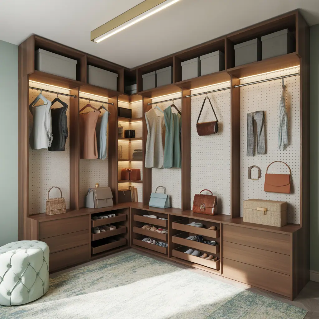 ideas on how to store purses