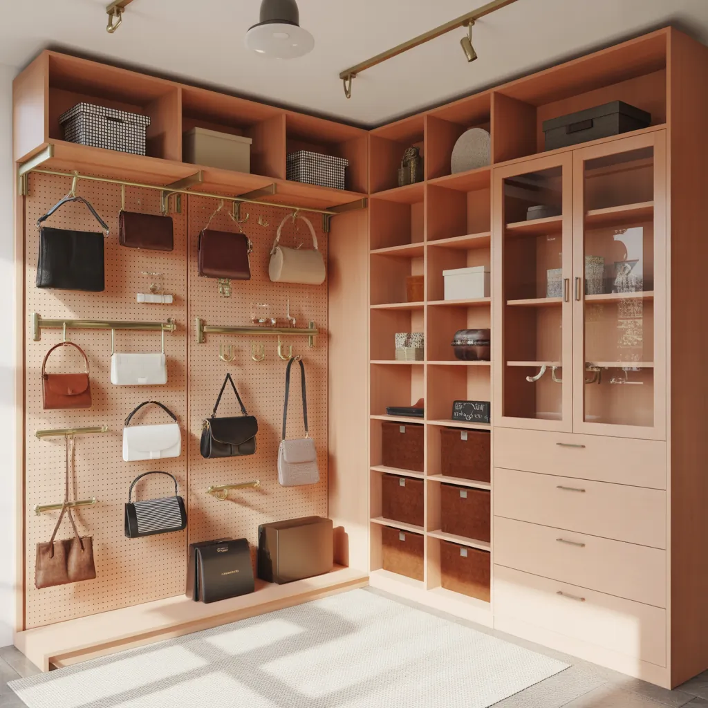 ideas on how to store purses