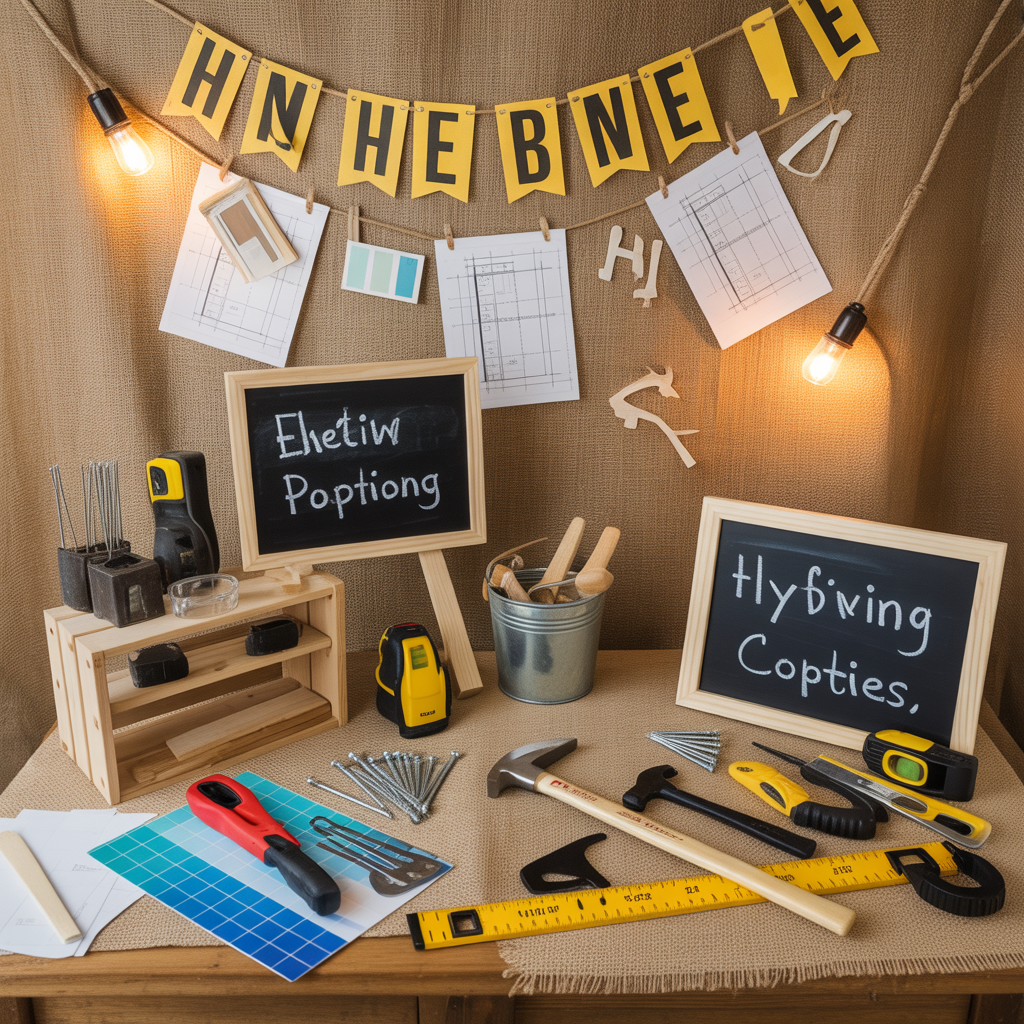 ideas photo booth table