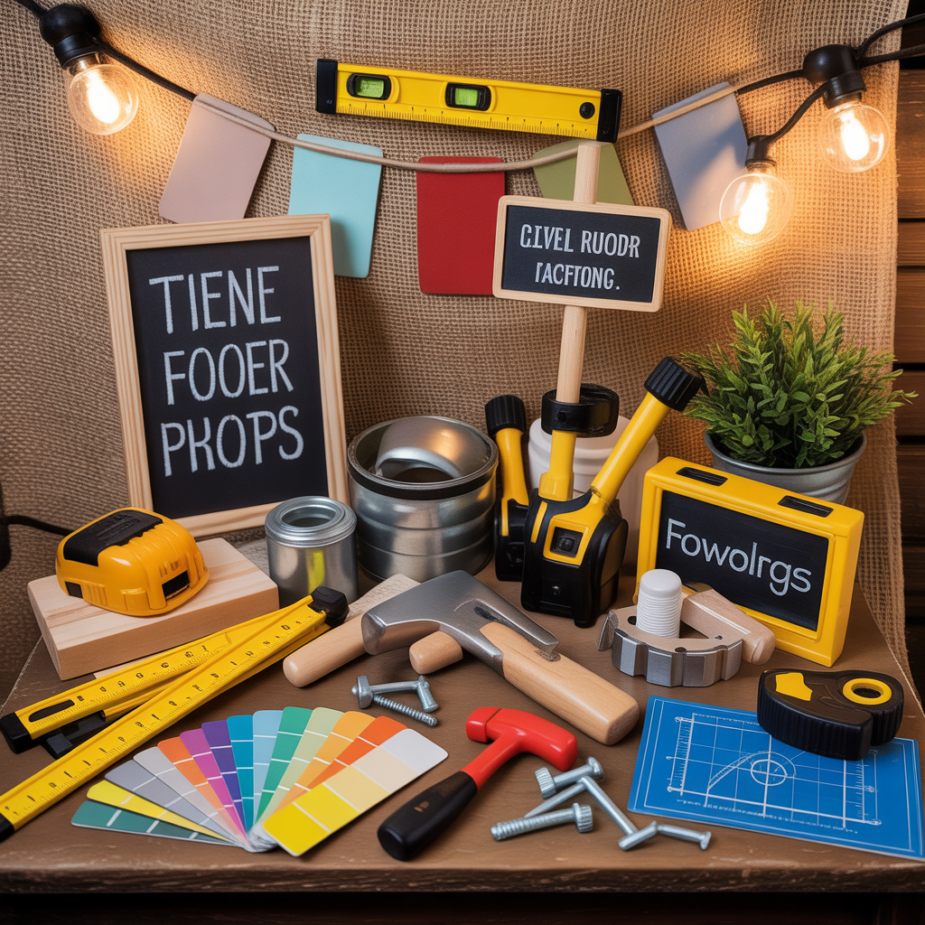 ideas photo booth table