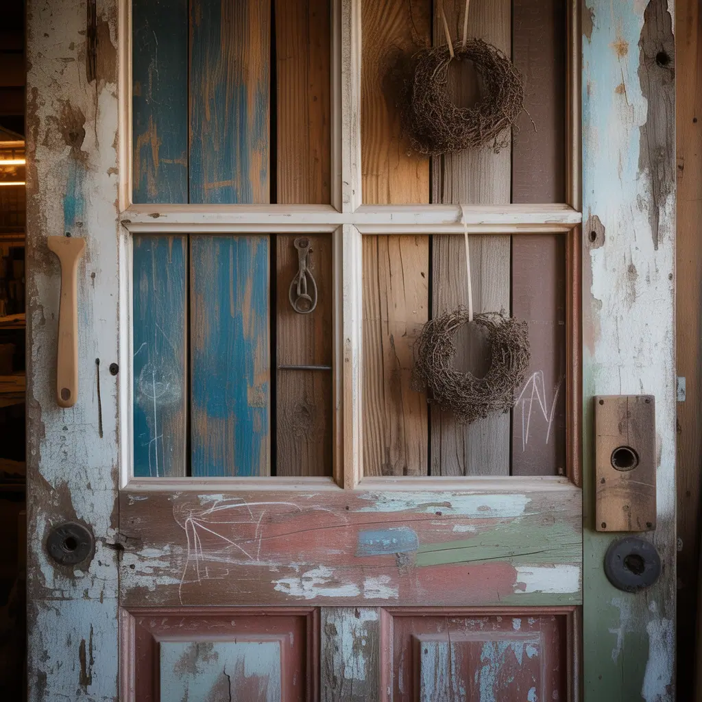 ideas rustic door frame