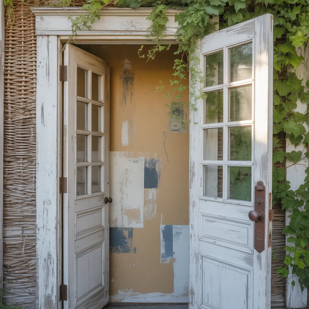 ideas rustic door frame
