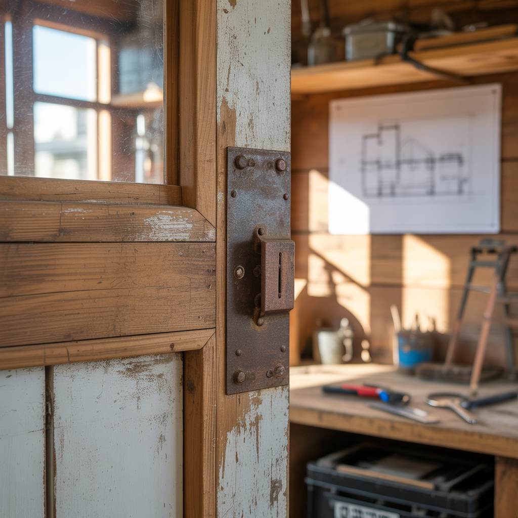 ideas rustic door frame