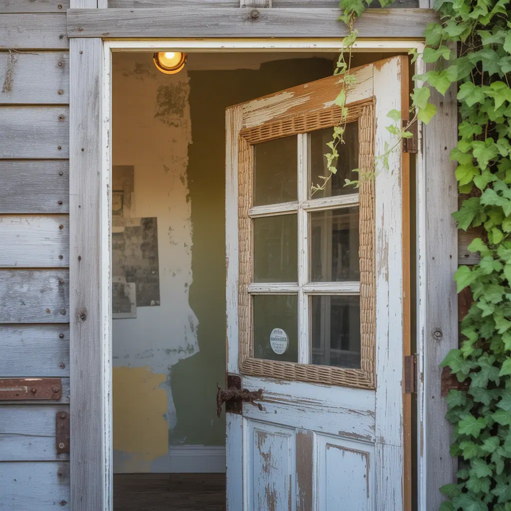 ideas rustic door frame