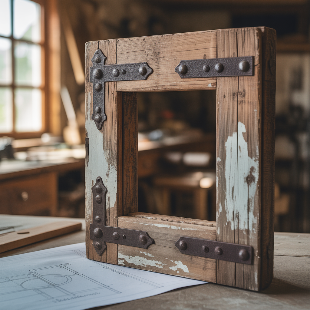 ideas rustic door frame