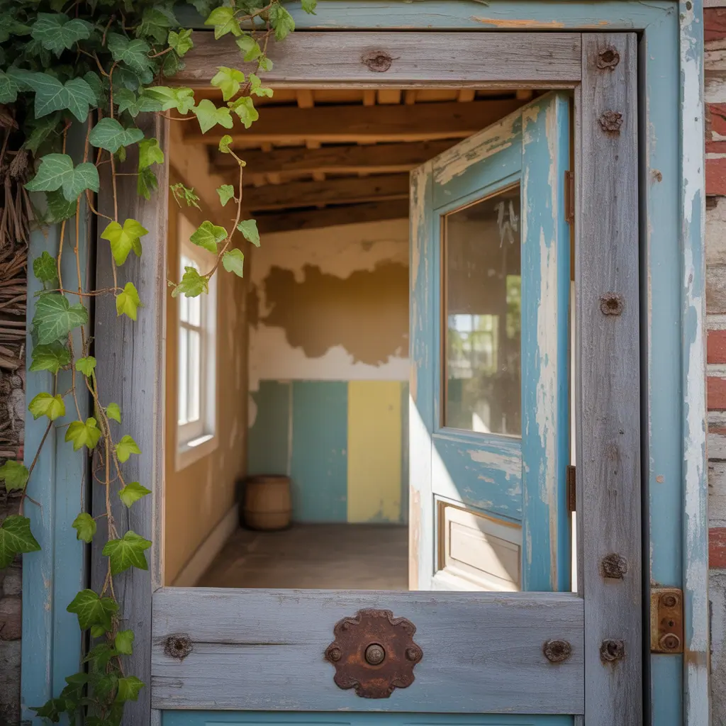 ideas rustic door frame