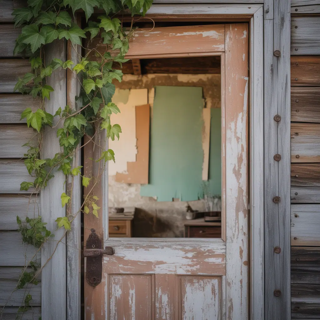 ideas rustic door frame