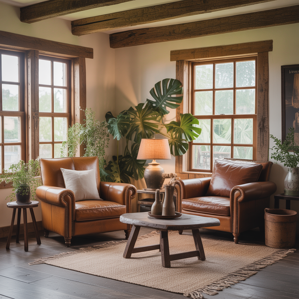 ideas rustic living room