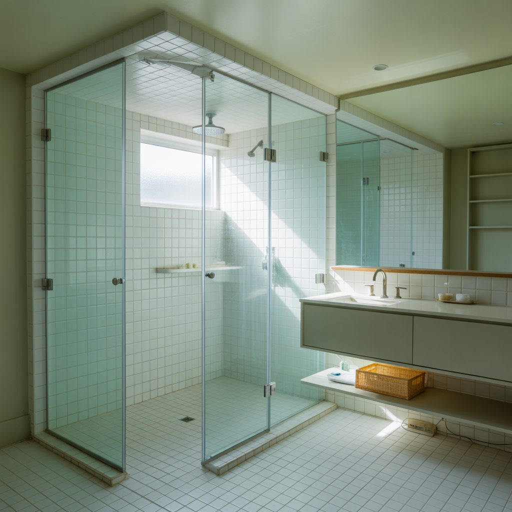 ideas small bathroom walk in shower