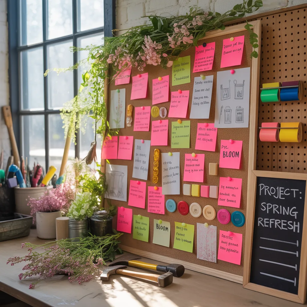 ideas spring bulletin board
