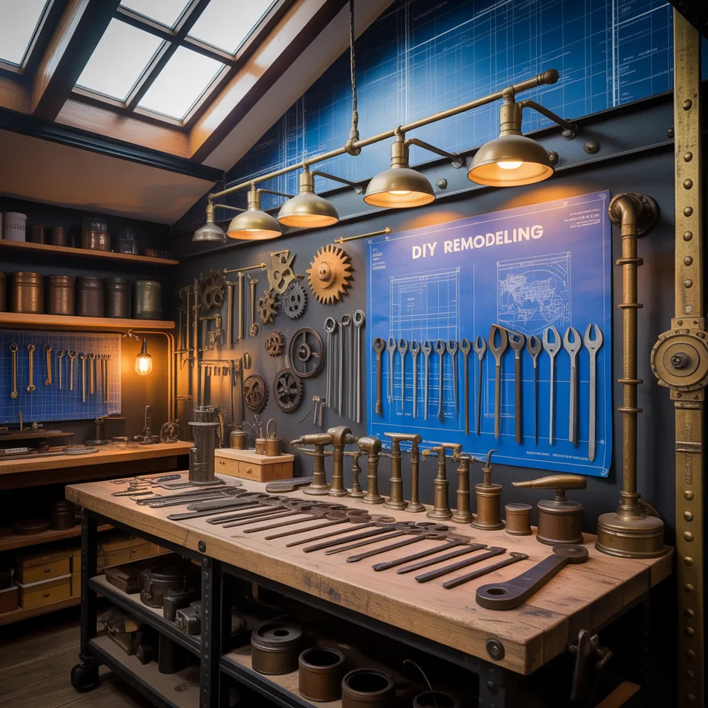 ideas steampunk room