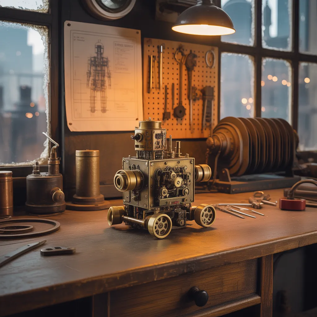 ideas steampunk room