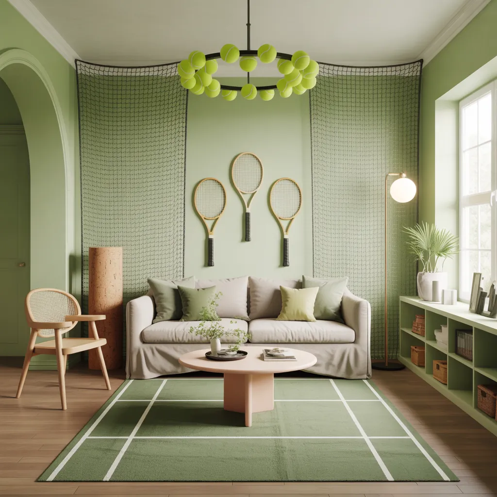 ideas tennis decoration