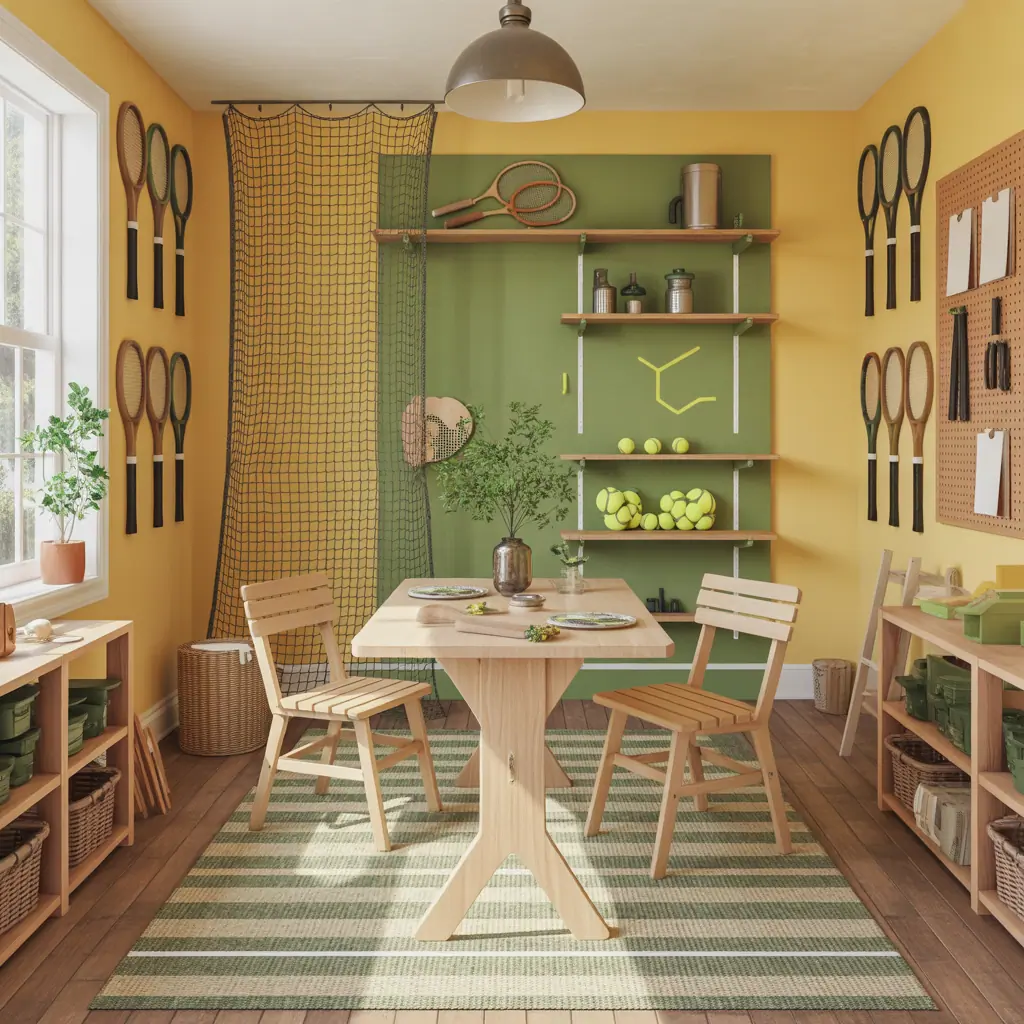 ideas tennis decoration