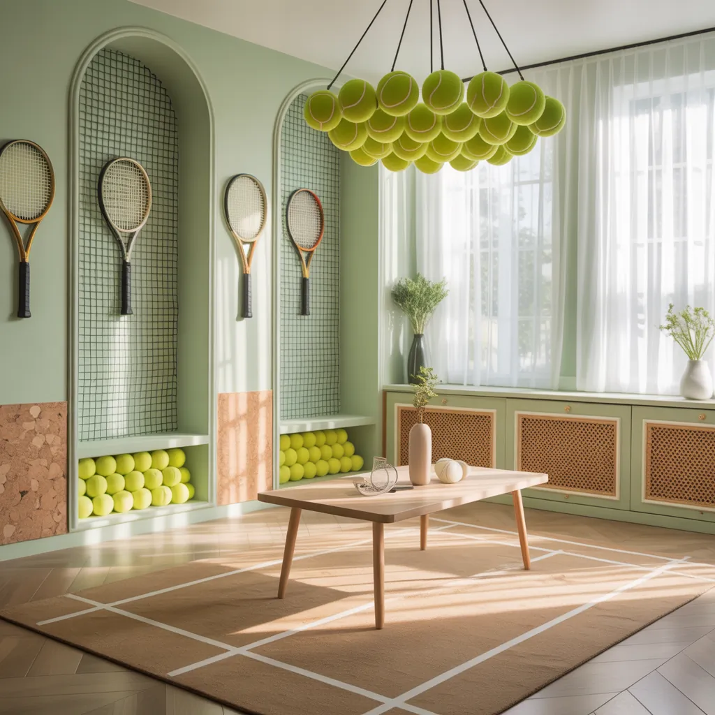 ideas tennis decoration