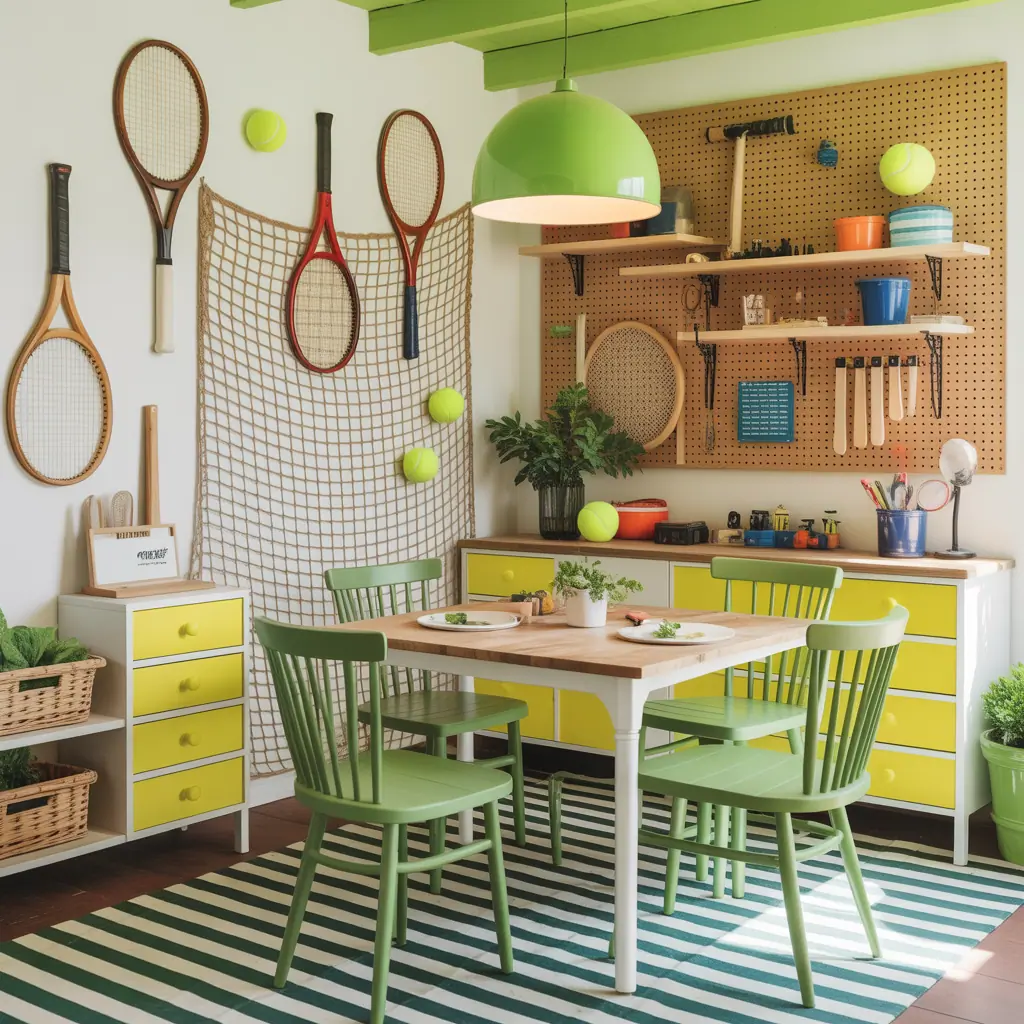 ideas tennis decoration