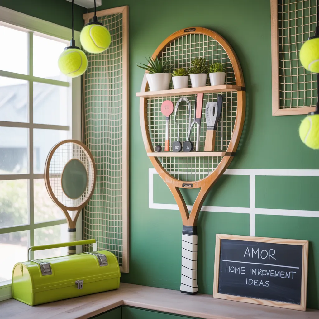 ideas tennis decoration