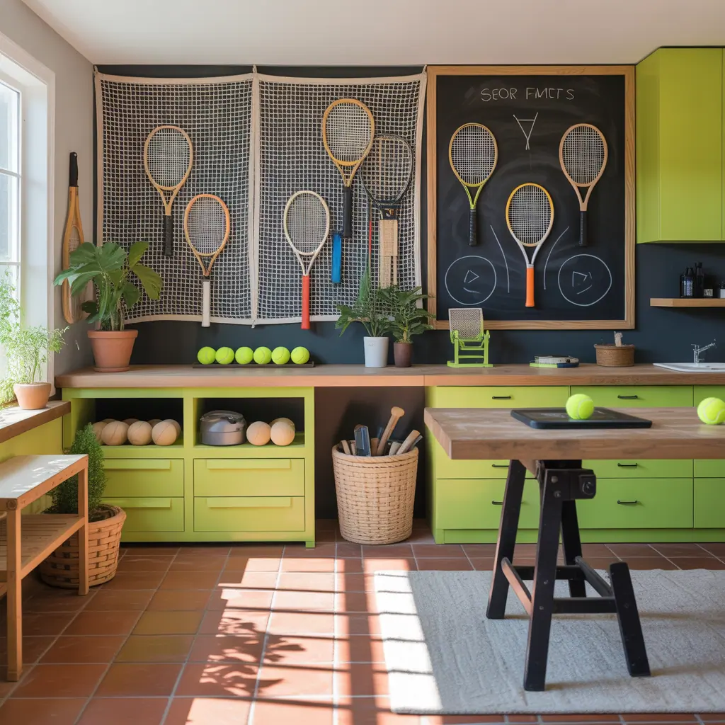 ideas tennis decoration