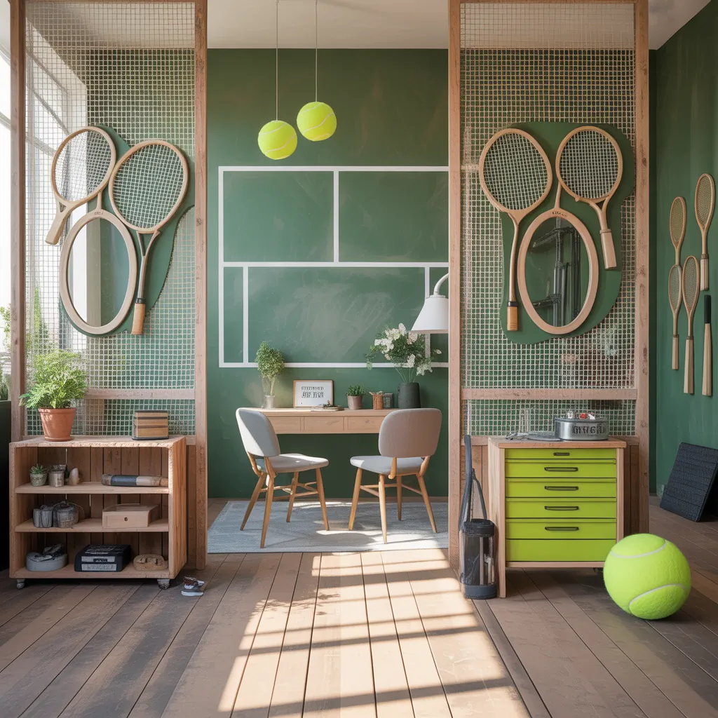 ideas tennis decoration