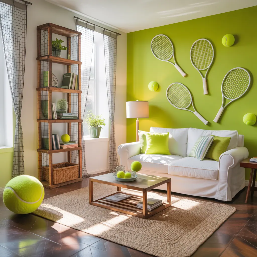 ideas tennis decoration