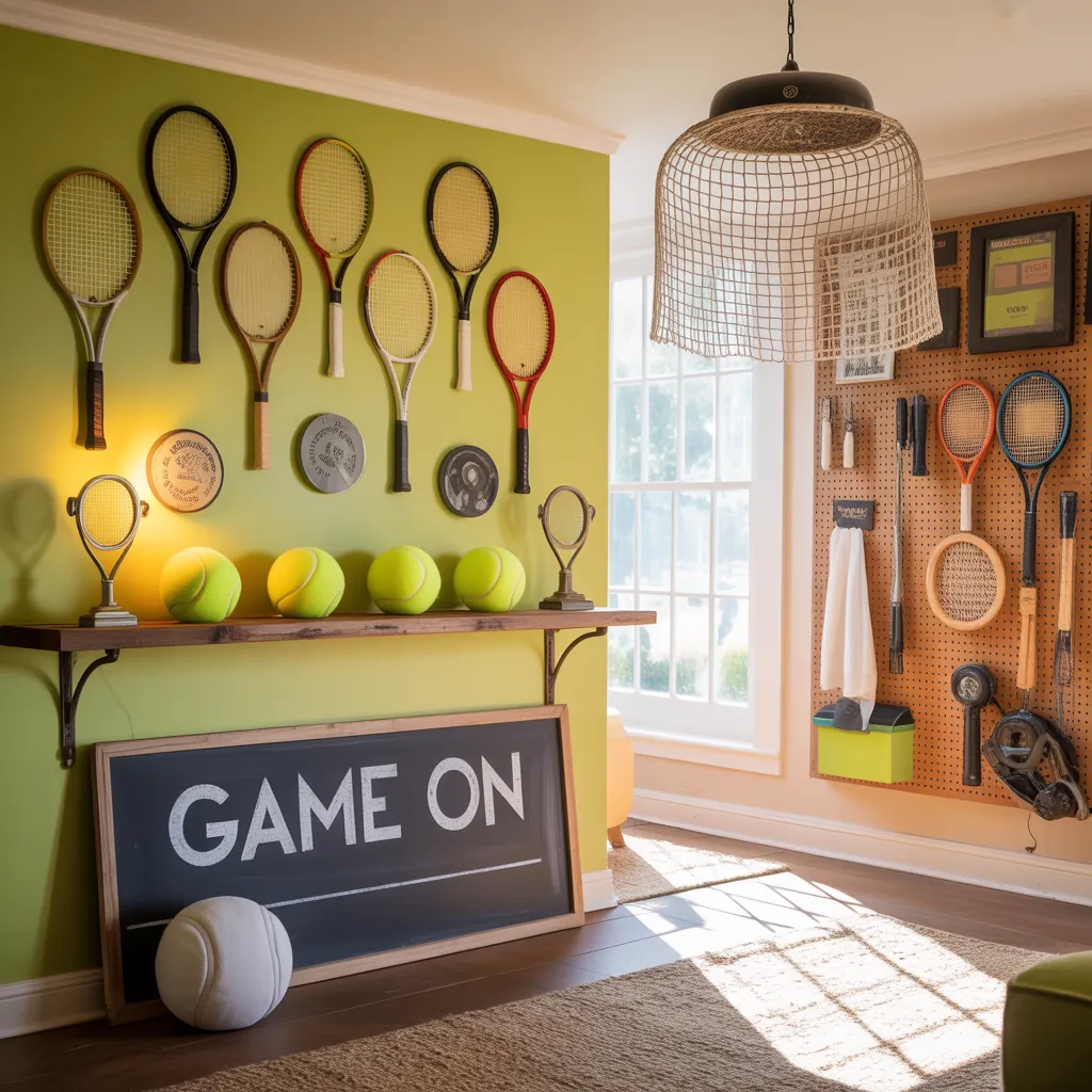 ideas tennis decoration