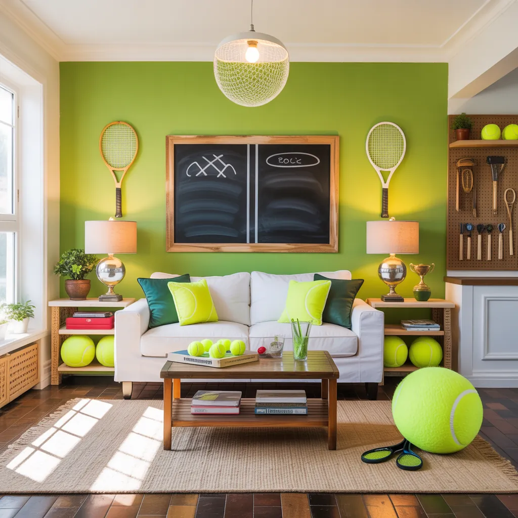 ideas tennis decoration