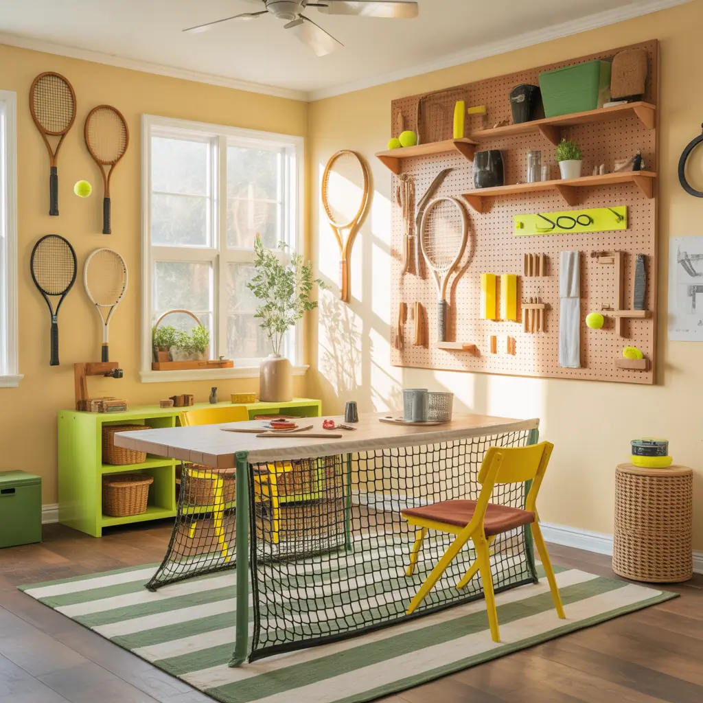 ideas tennis decoration