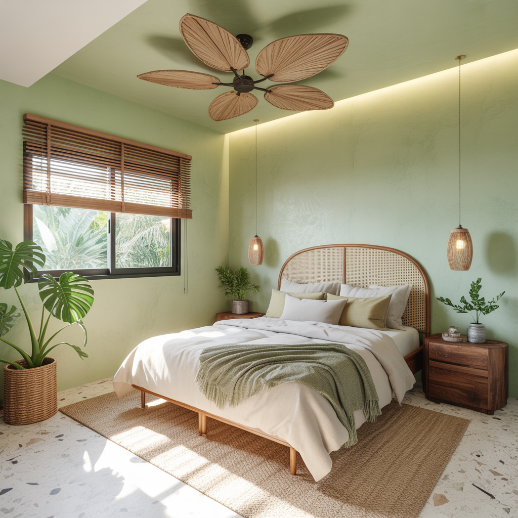 ideas tropical bedroom
