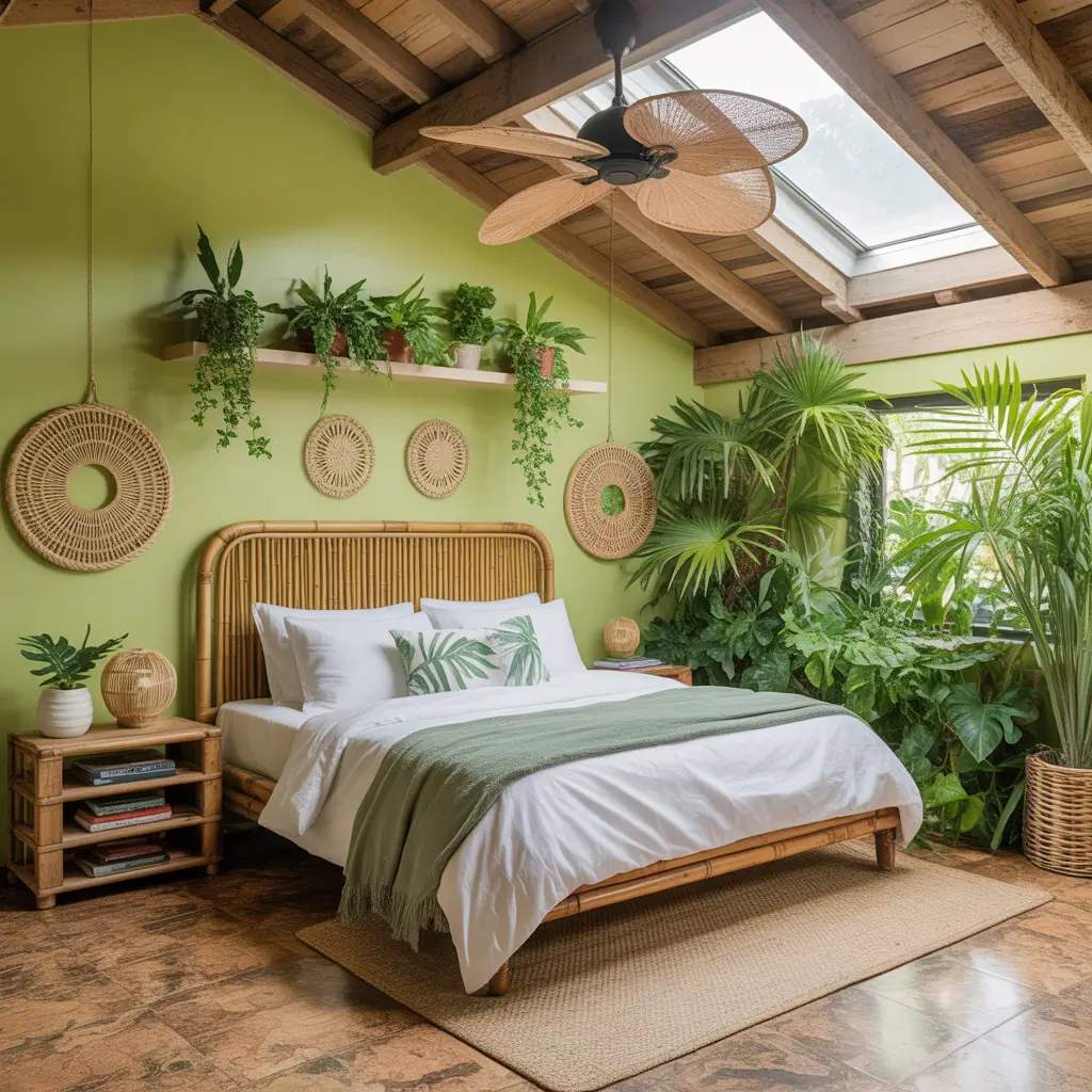 ideas tropical bedroom