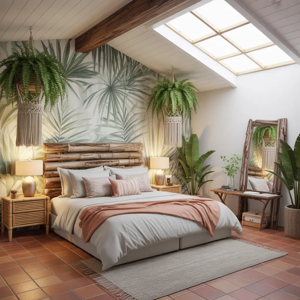 ideas tropical bedroom