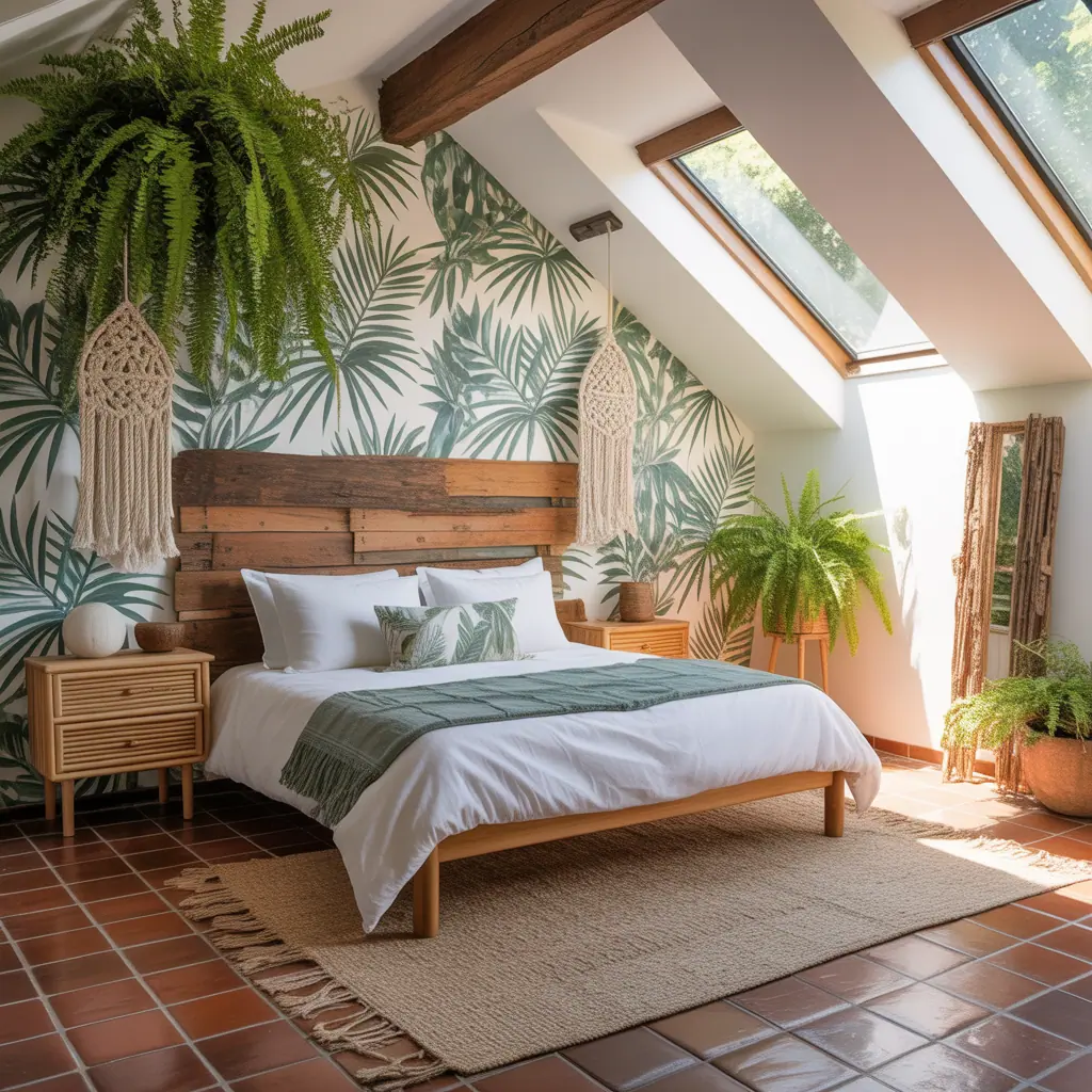 ideas tropical bedroom