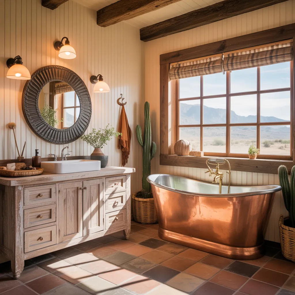 ideas western bathroom decor