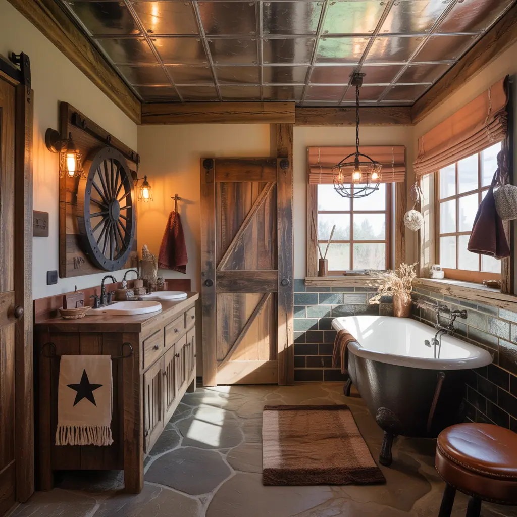 ideas western bathroom decor