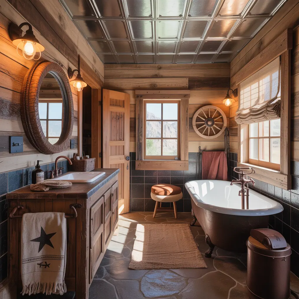 ideas western bathroom decor