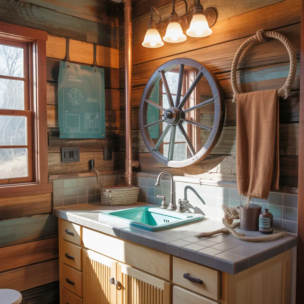 ideas western bathroom decor