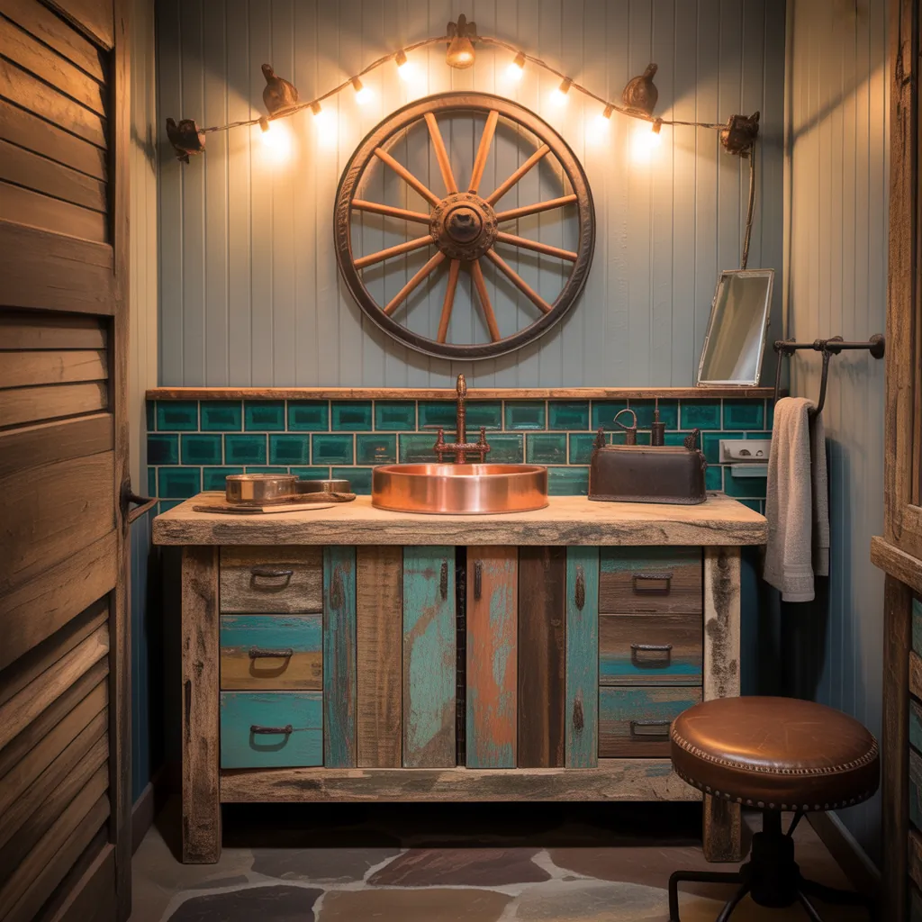ideas western bathroom decor