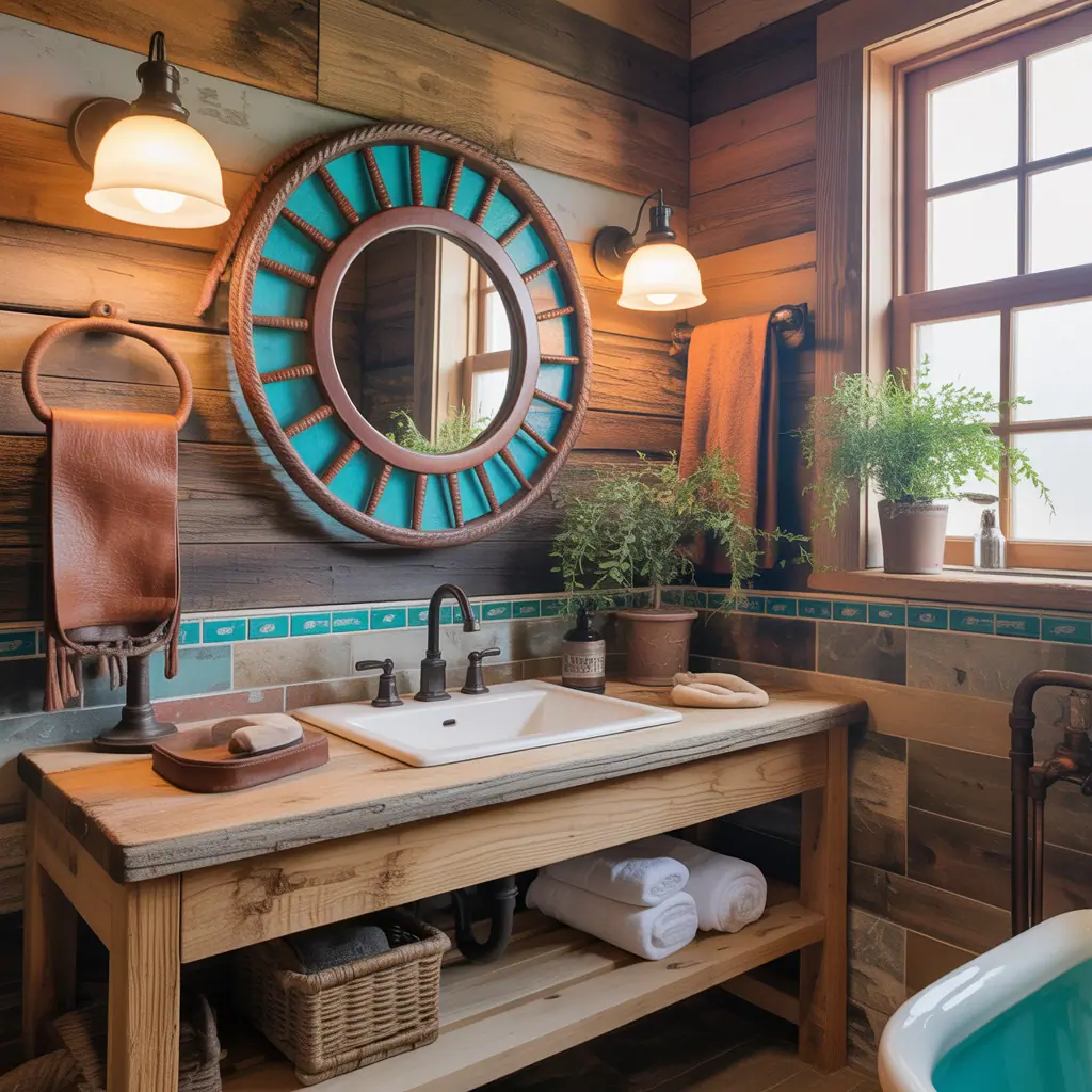 ideas western bathroom decor