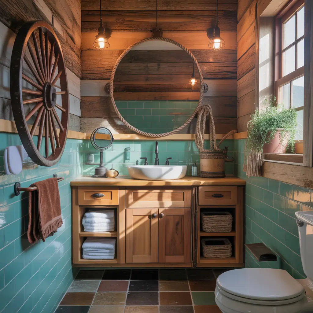 ideas western bathroom decor