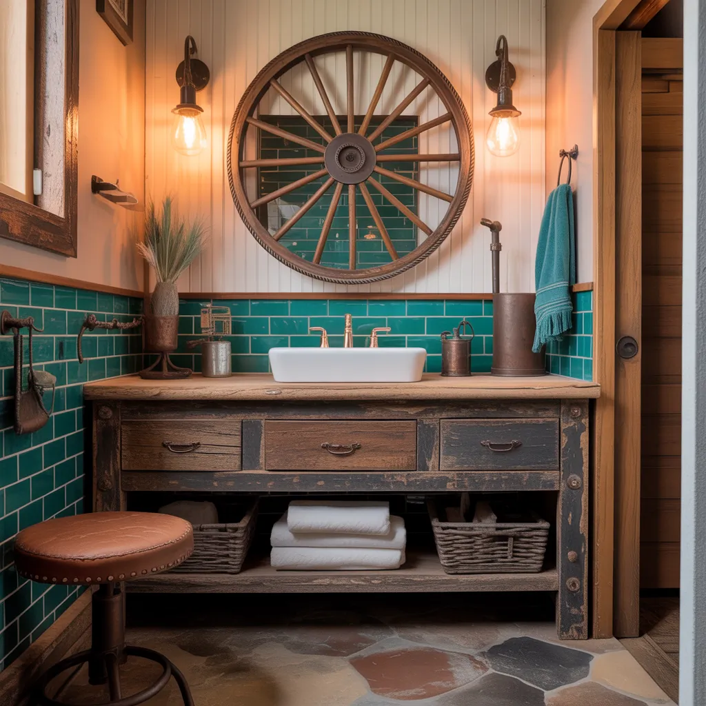 ideas western bathroom decor