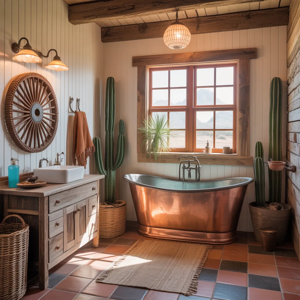 ideas western bathroom decor