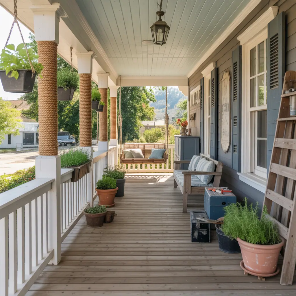 ideas western front porch