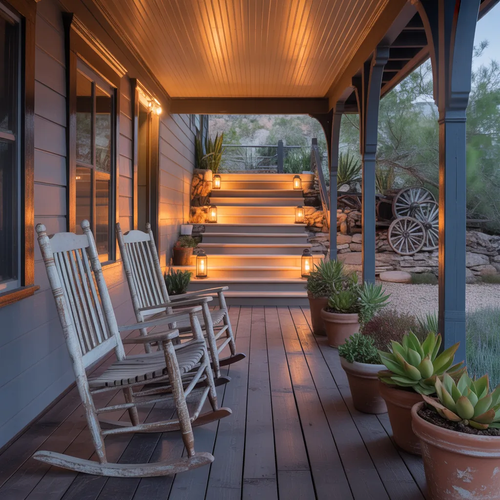 ideas western front porch