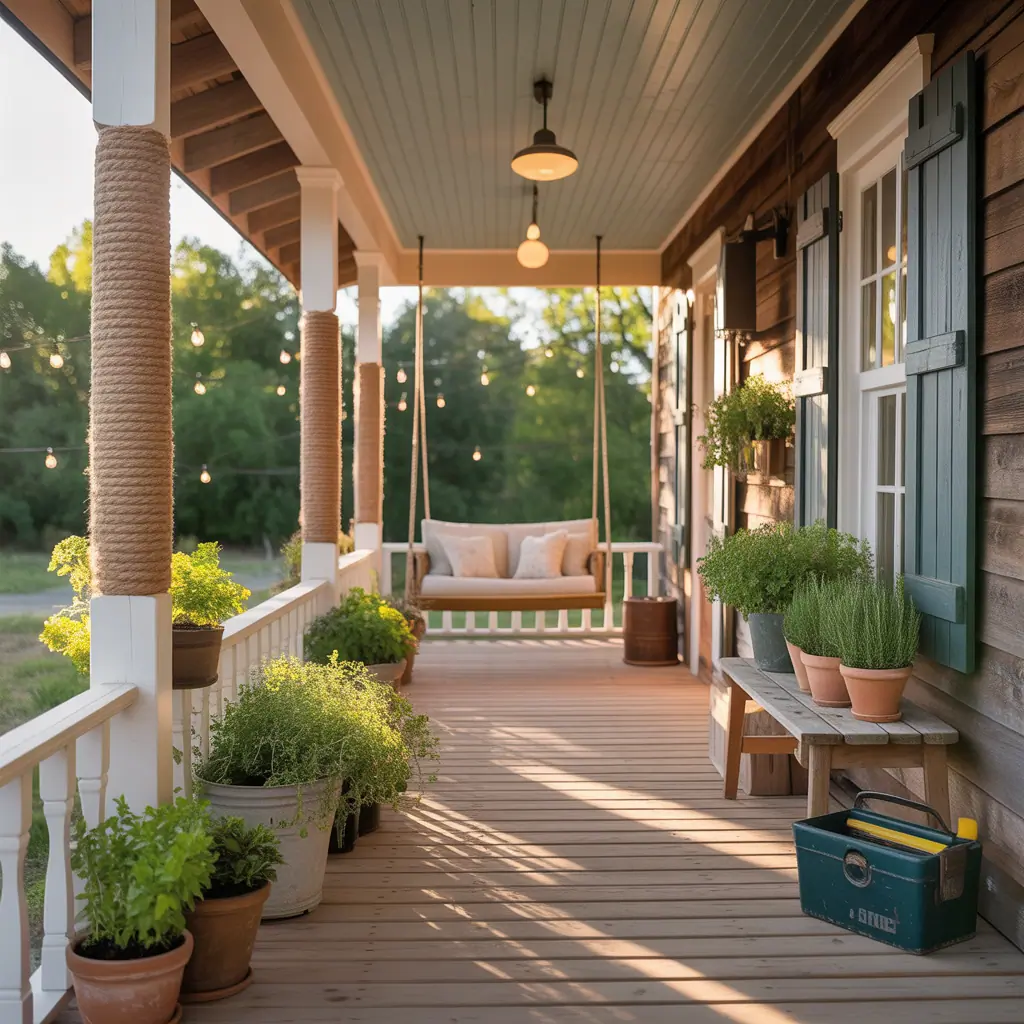 ideas western front porch