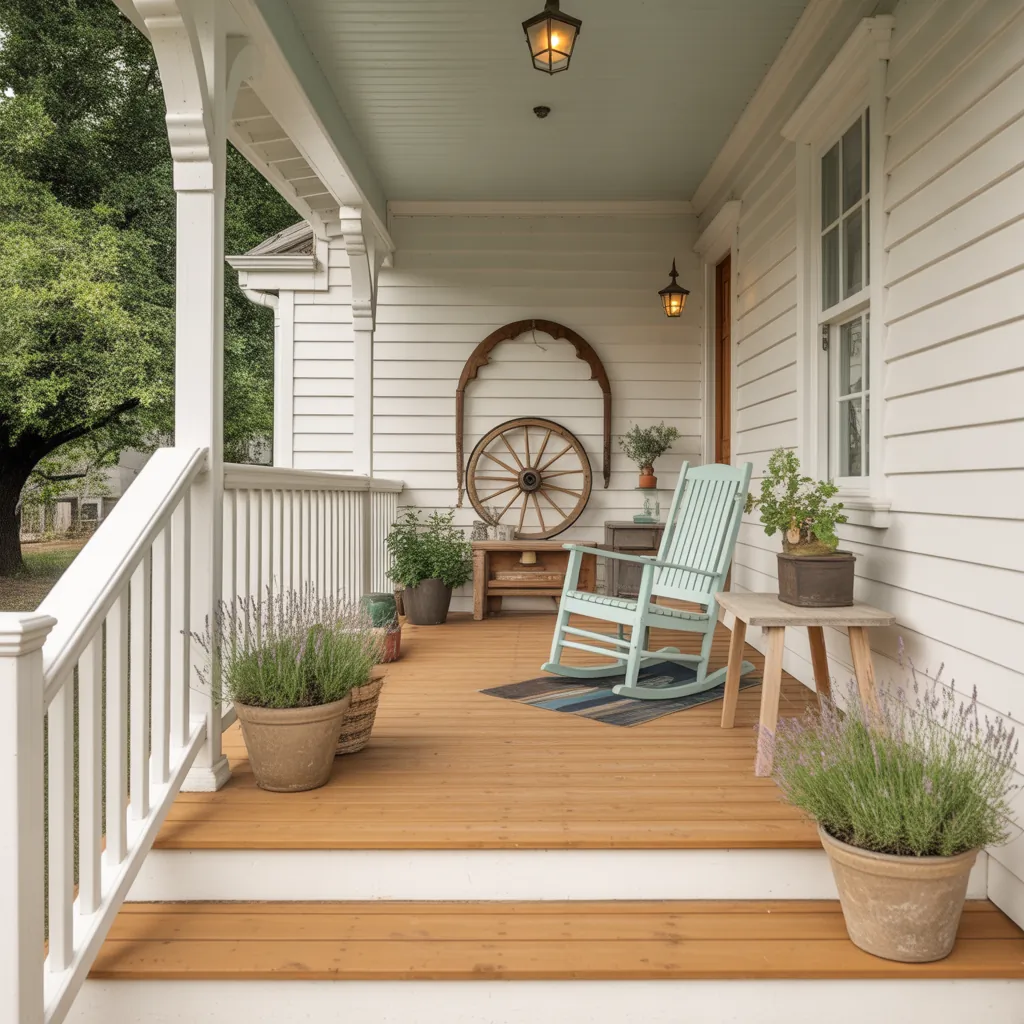 ideas western front porch