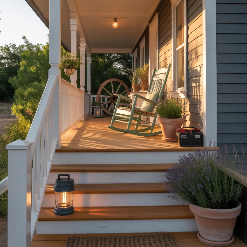 ideas western front porch