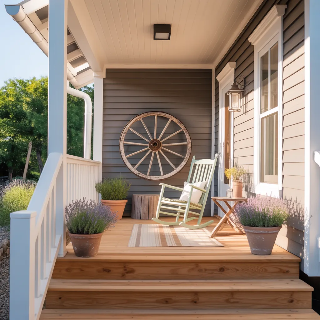 ideas western front porch