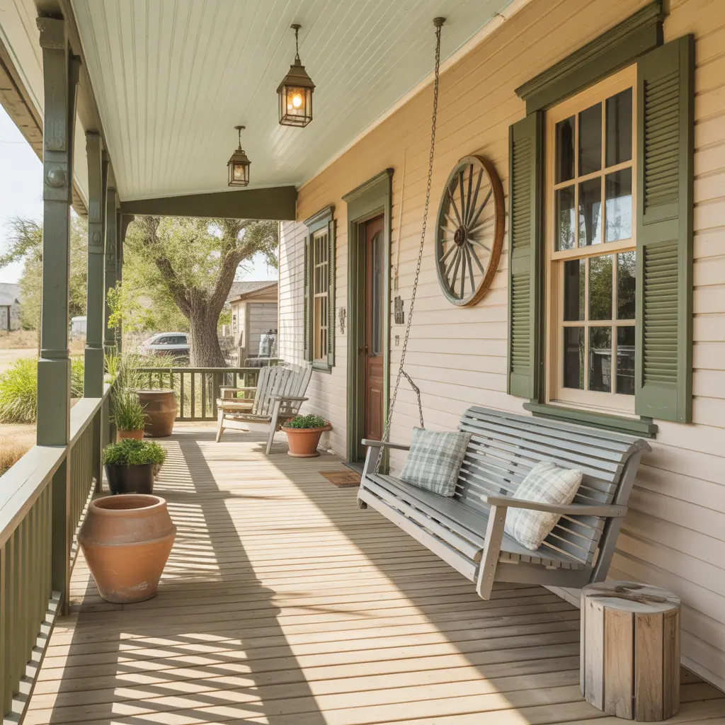 ideas western front porch