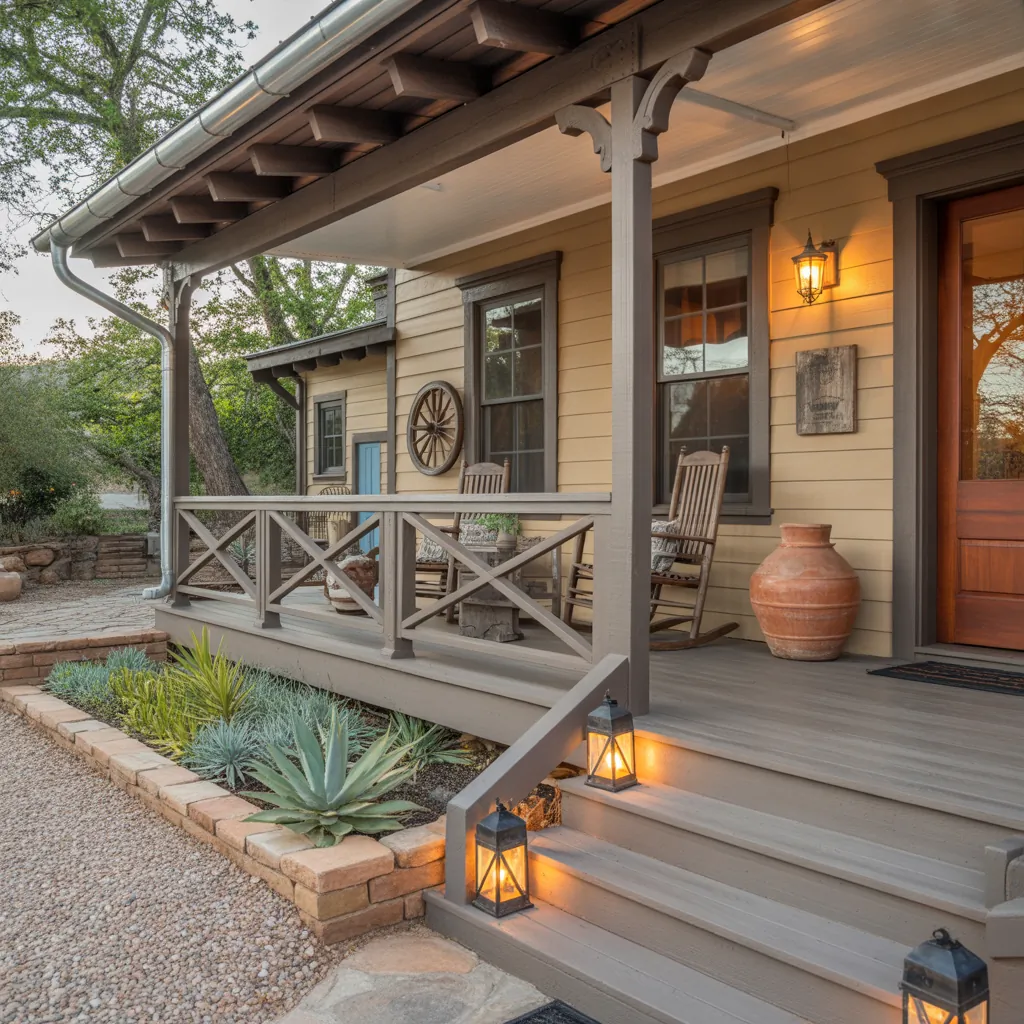 ideas western front porch