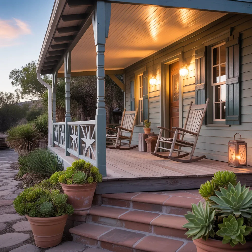 ideas western front porch