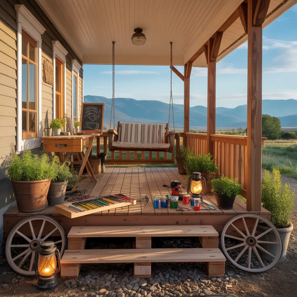 ideas western front porch